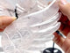 5 Pairs Unique Rose Quartz Angel Wing Carving With Stand