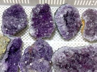 7 Pieces Large Amethyst Cluster Specimen