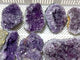 7 Pieces Large Amethyst Cluster Specimen