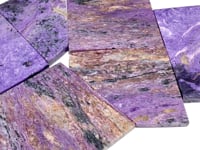 6 Pieces High Quality Charoite Slab