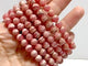 6 Pieces High Quality 7mm Rhodochrosite Bracelets