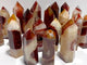 19 Pieces Carnelian Mixed Quartz Tower Point
