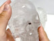 2 Pieces Large Clear Quartz Skull Carving