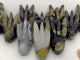 10 Pieces Volcanic Agate Dragon Head Carving Closeout(UV-Reactive)