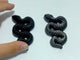 Gold Sheen Obsidian Silver Sheen Obsidian Snake Carving Wholesale
