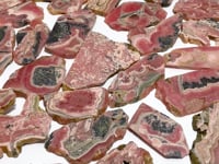 34 Pieces Rhodochrosite Slab