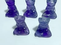 Fluorite Cat Carving Crystals Wholesale