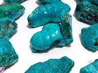 12 Pieces Chrysocolla Mixed Malachite Raw Stone Specimen