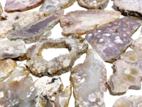 19 Pieces Sakura Flower Agate Slab