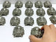 17 Pieces Halloween Pyrite Spider Carving