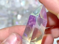 190 Pieces Aura Clear Quartz Crystal Tower Point