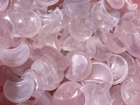 High Quality Rose Quartz Moon Shape Bowl Wholesale