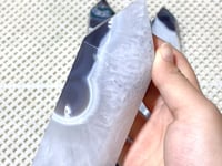 4 Pieces Large Green Moss Agate Points