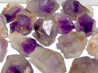 15 Pieces Beautiful Raw Amethyst Specimen Crystal