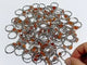 97 Pieces Beautiful Sunstone Heart Shape Ring #1