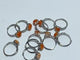 11 Pieces Beautiful Sunstone Heart Shape Ring #3