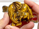 High Quality Tiger Eye Elephant Carving Wholesale
