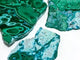 3 Pieces High Quality Chrysocolla Mixed Malachite Slab Specimen