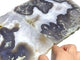 2 Pieces Large Moss Agate Slabs
