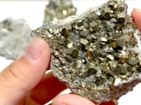 7 Pieces Pyrite Mixed Clear Quartz Cluster Specimen For Collection