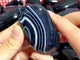 Black Stripe Agate Palm Wholesale
