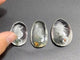 3 Pieces Unique Seahorse Garden Quartz Inner Scene Carving