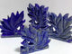 4 Pieces Lapis Lazuli Nine-tailed Fox Carving