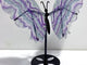 Symmetry Fluorite Butterfly Wing With Stand