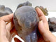 6 Pieces Geode Druzy Agate Bear Carving