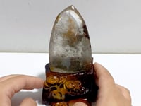 Beautiful Garden Quartz With Stand