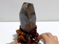 Beautiful Garden Quartz With Stand