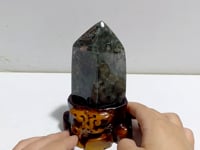 Unique Garden Quartz With Stand