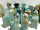 23 Pieces Caribbean Calcite Four-Sided Points