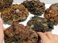 6 Pieces Large Garnet Specimen Raw Stone