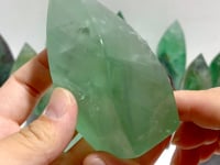 16 Pieces High Quality Large Rainbow Fluorite Flame