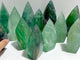 12 Pieces High Quality Large Rainbow Fluorite Flame Mixed Color