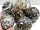 6 Pieces Geode 8th Vein Ocean Jasper Spheres