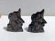 Silver Sheen Obsidian Face Carving Wholesale