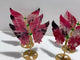 Rhodonite Mixed Quartz Butterfly Wing With Stand Wholesale (No.1-6)
