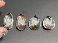 4 Pieces Unicorn Garden Quartz Inner Scene Carving
