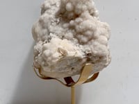 Unique Raw Stilbite Specimen With Stand #1
