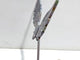 Unique Ocean Jasper Heart Wing Carving With Stand