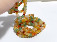 8mm Green Aventurine Yellow Aventurine Mixed White Agate Bracelets Wholesale