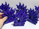 6 Pieces Lapis Lazuli Nine-tailed Fox Carving