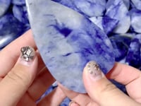 Light Color Blue Sodalite Arrow Head Shape Wholesale