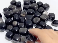 Silver Sheen Obsidian Tumbled Wholesale