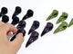 3 Types 5cm Crow Skull Carving Wholesale Garnet Black Obsidian