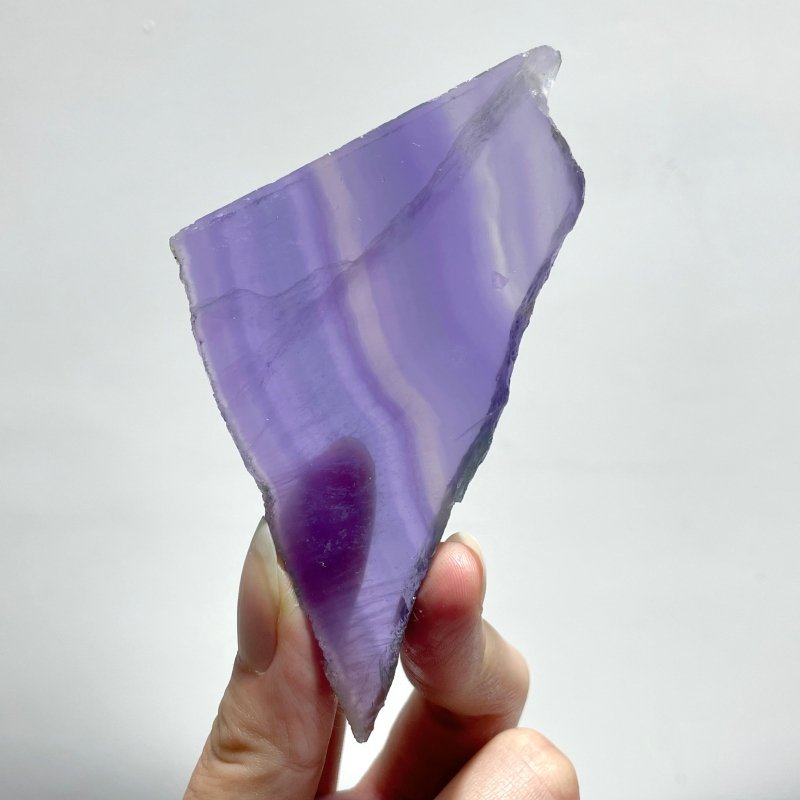 Purple Fluorite Slab Wholesale - Wholesale Crystals