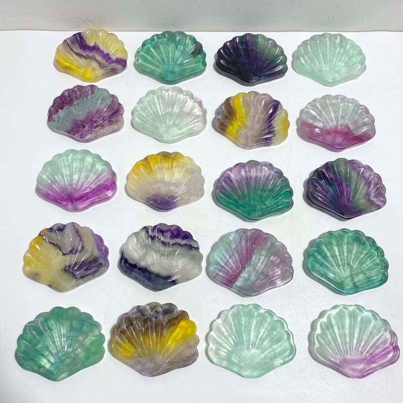 Rainbow Fluorite Shell Wholesale (No.21-40) -Wholesale Crystals