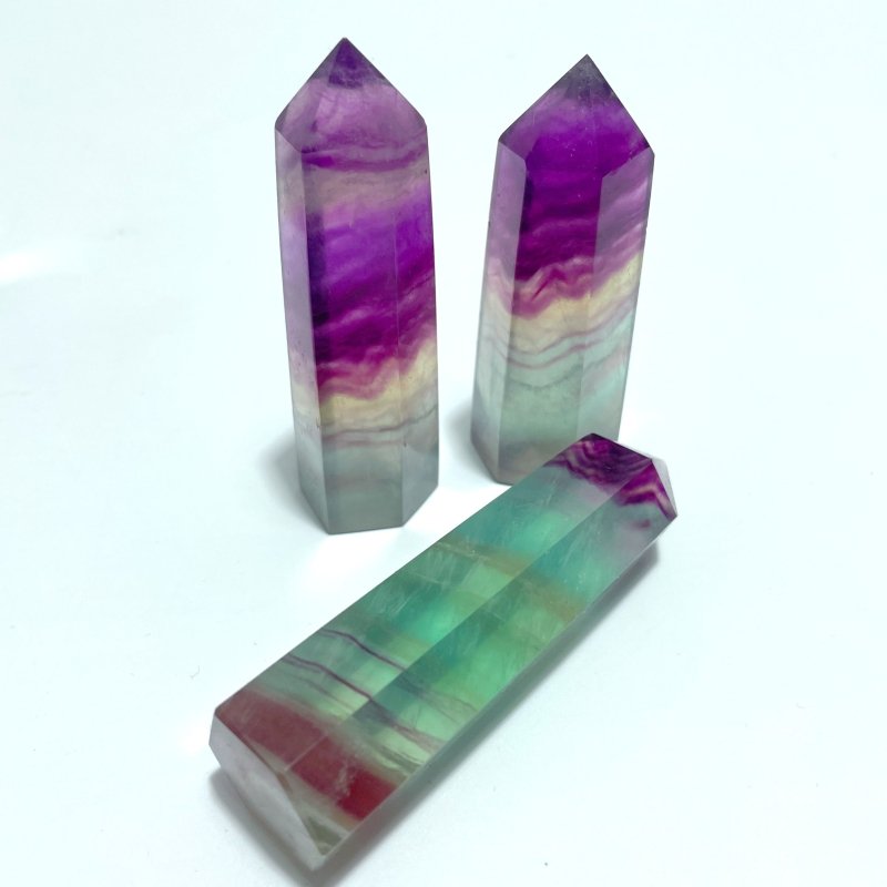 Rainbow Fluorite Tower Points Wholesale - Wholesale Crystals